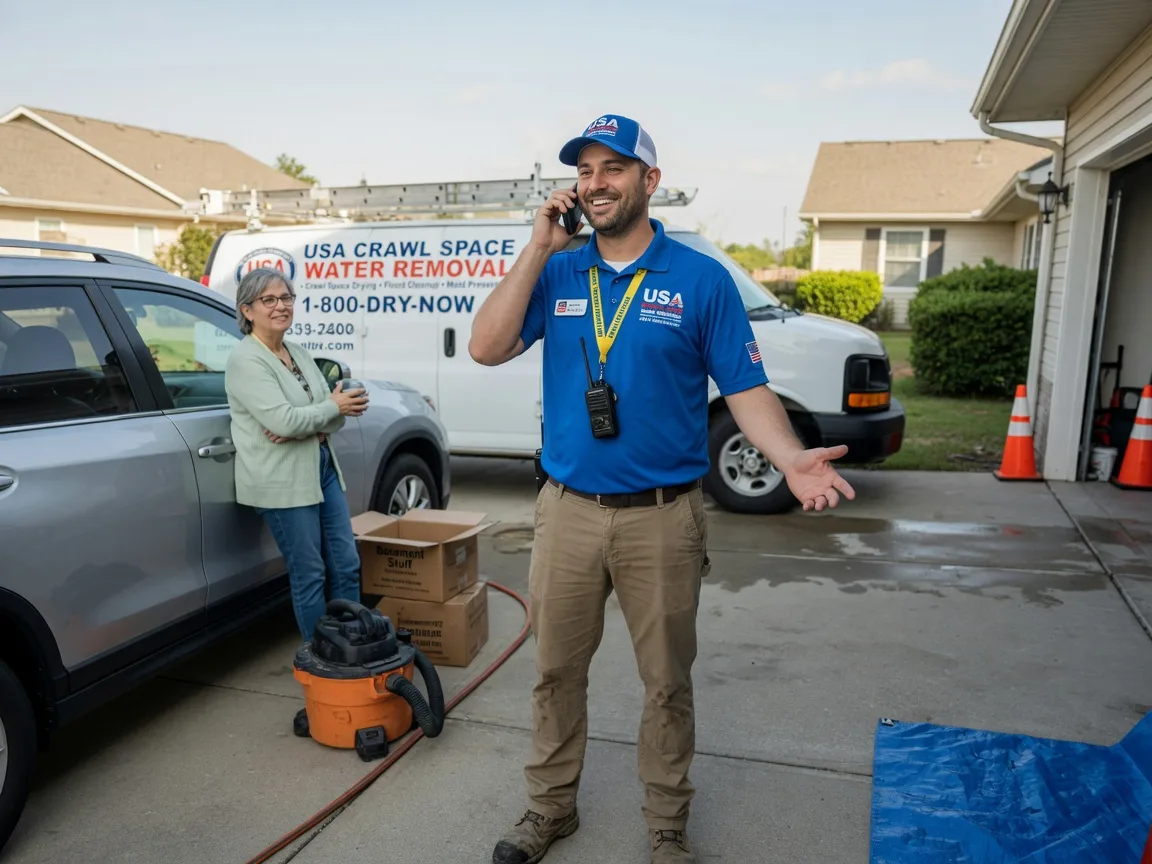 Crawl Space Water Removal Linville, VA FAQs